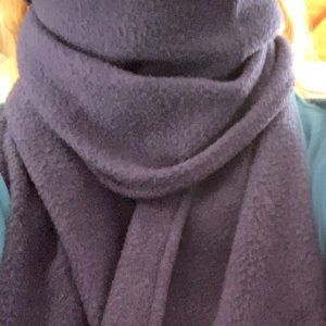 PICK 4 , GET 1 FREE.   Scarf, Fleece, Navy Blue, Long, Warm